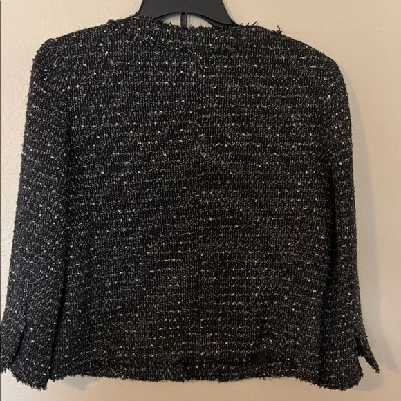 Michael Kors  Black and White Tweed Blazer - Picture 6 of 14